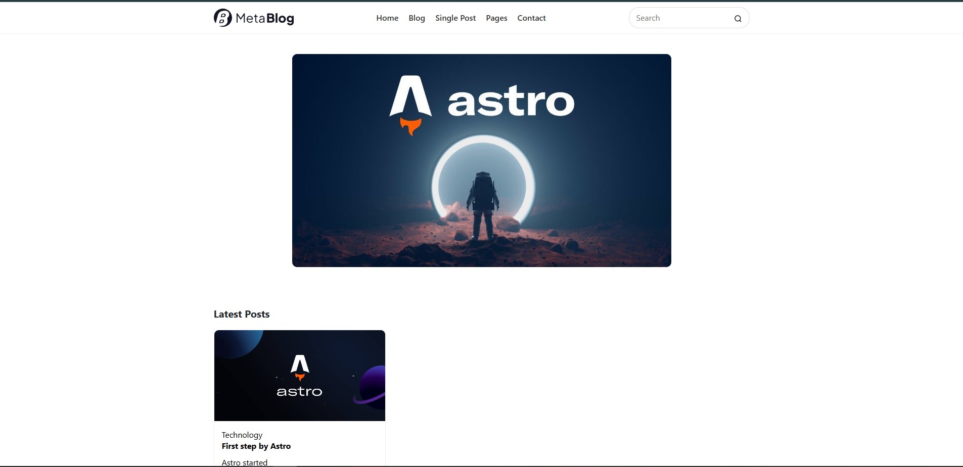 Astro Blog