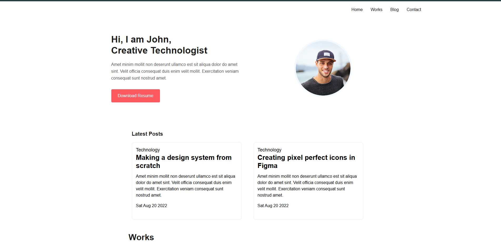 Astro Blog + Portfolio